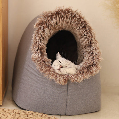 💥60% OFF 🐾OFFWinter Warm Pet Cave Bed
