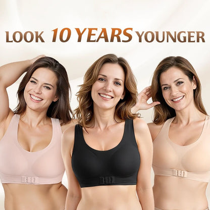 🔥 Blossoming Confidence 💃 Powerful Push-Up Seamless Bra