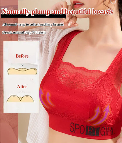 Flat Lace Beautiful Back Bra
