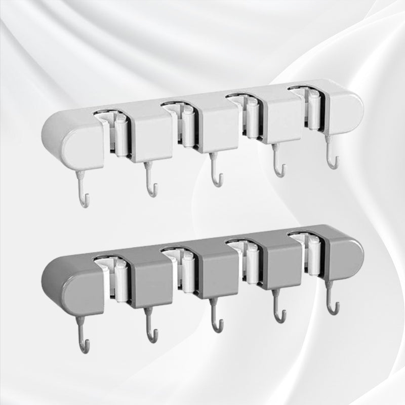 🔥Hot sale - Multifunctional Mop Holder with Hook