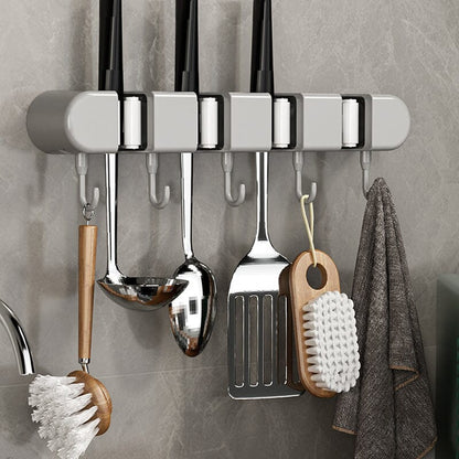 🔥Hot sale - Multifunctional Mop Holder with Hook