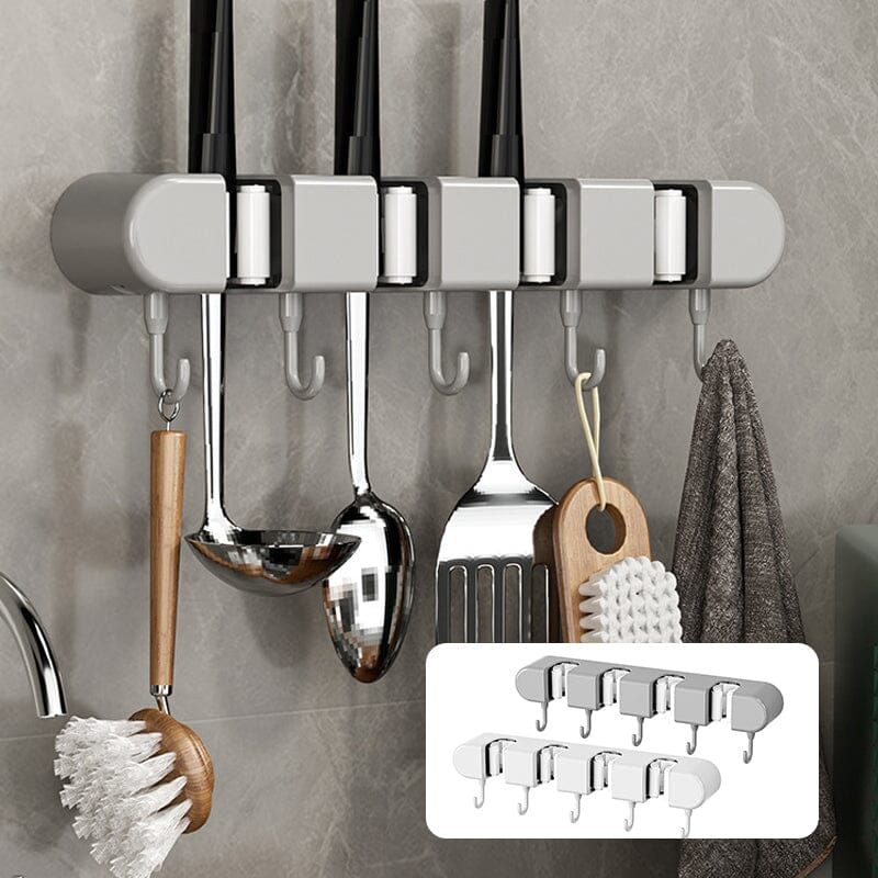 🔥Hot sale - Multifunctional Mop Holder with Hook