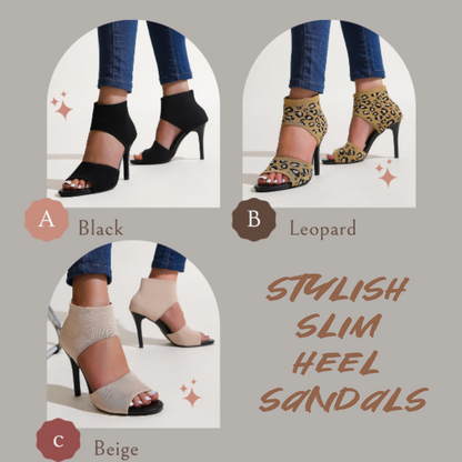 🔥New Arrival 2025🔥Women's Stylish Slim Heel Sandals💖Spring sale-49% OFF