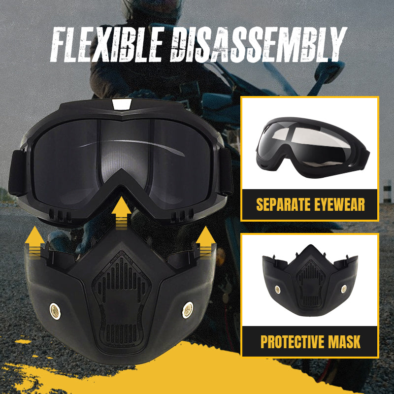 🔥Special Mask For Welding And Cutting（Anti-Glare, Anti-Ultraviolet Radiation, Anti-Dust）