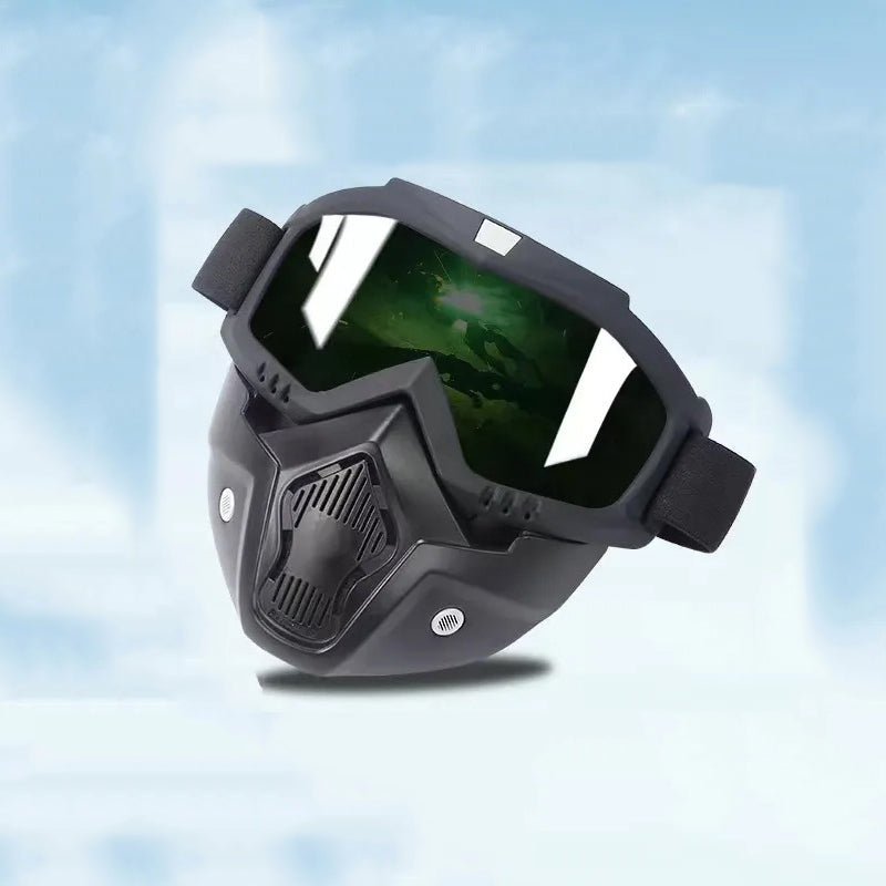 🔥Special Mask For Welding And Cutting（Anti-Glare, Anti-Ultraviolet Radiation, Anti-Dust）