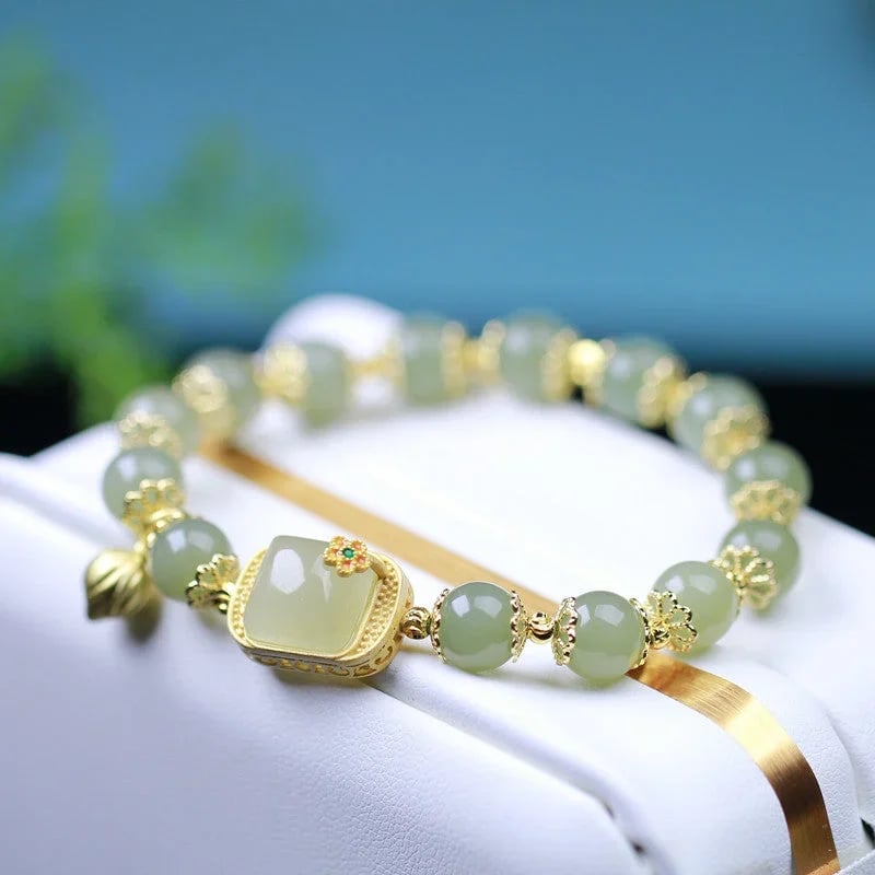 ✨ LIMITED STOCK ALERT✨Hotan Jade Beaded Bracelet
