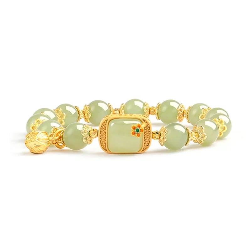 ✨ LIMITED STOCK ALERT✨Hotan Jade Beaded Bracelet
