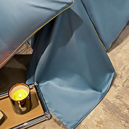 🎁Get Ready For Summer - Washable、cooling❄️4-piece bed ice-silk linen🛏️