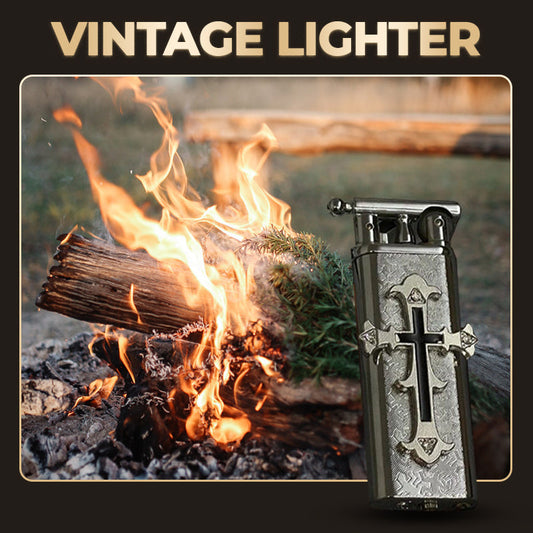 💖HOT SALE 49% OFF💖 Vintage Stylish Cross Design Lighter