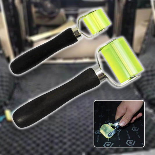 Car modification tool roller pressure wheel