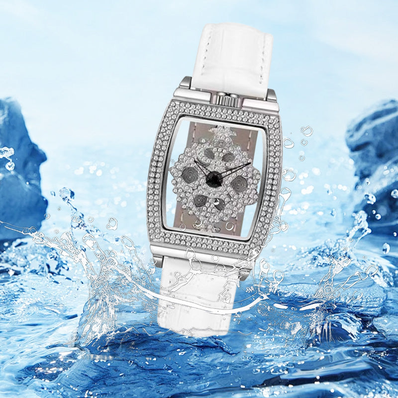 Rhinestone Accent Women's Fashion Watch