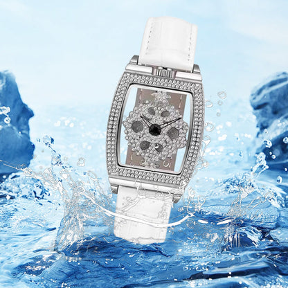 Rhinestone Accent Women's Fashion Watch