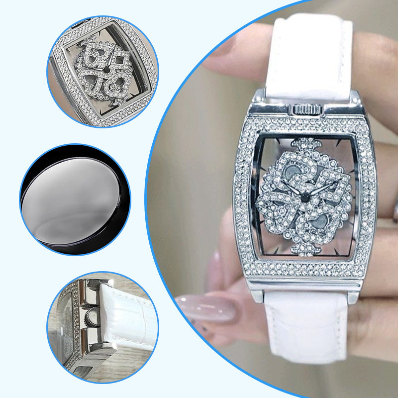 Rhinestone Accent Women's Fashion Watch