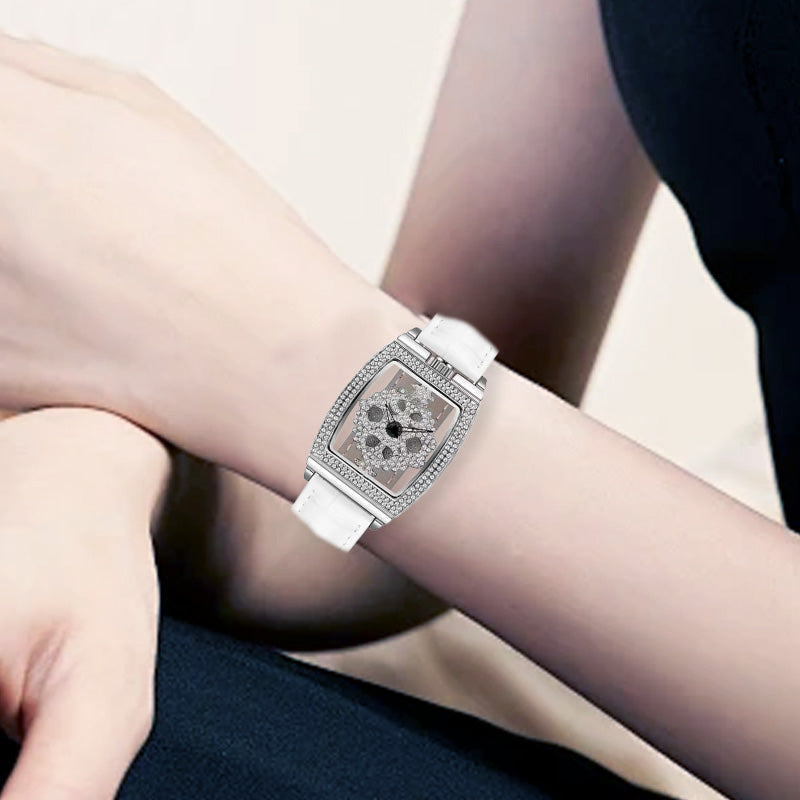 Rhinestone Accent Women's Fashion Watch