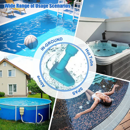 🏊3 in 1 cordless rechargeable pool vacuum cleaner