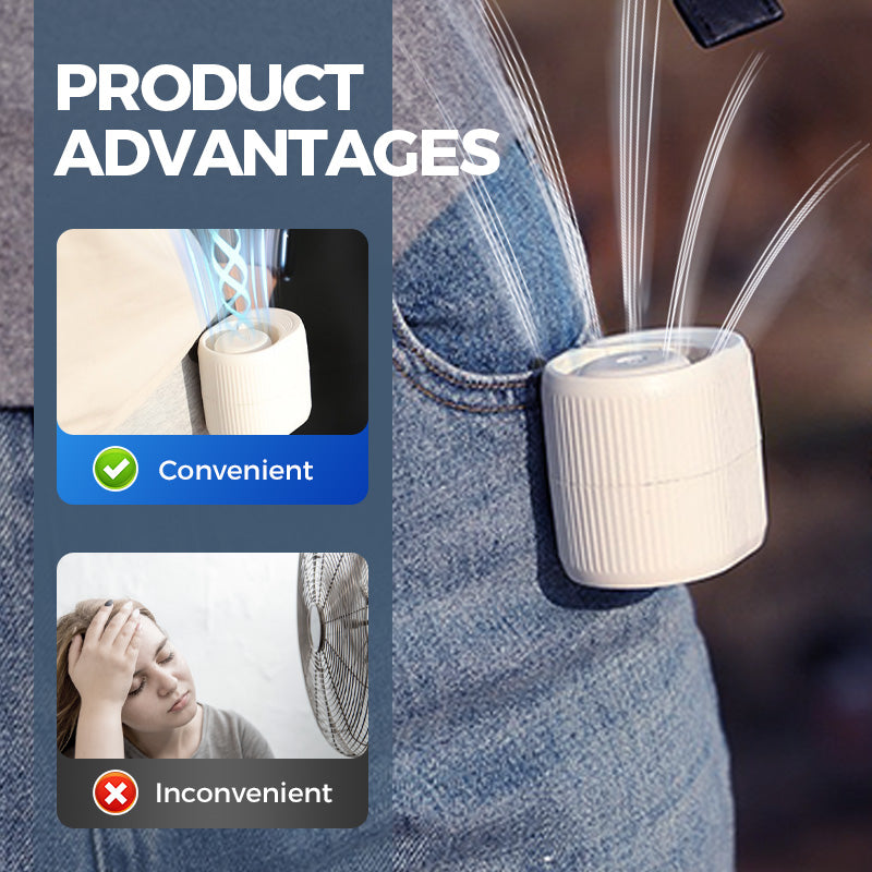 Mini Clip-On Cooling Light & Fan