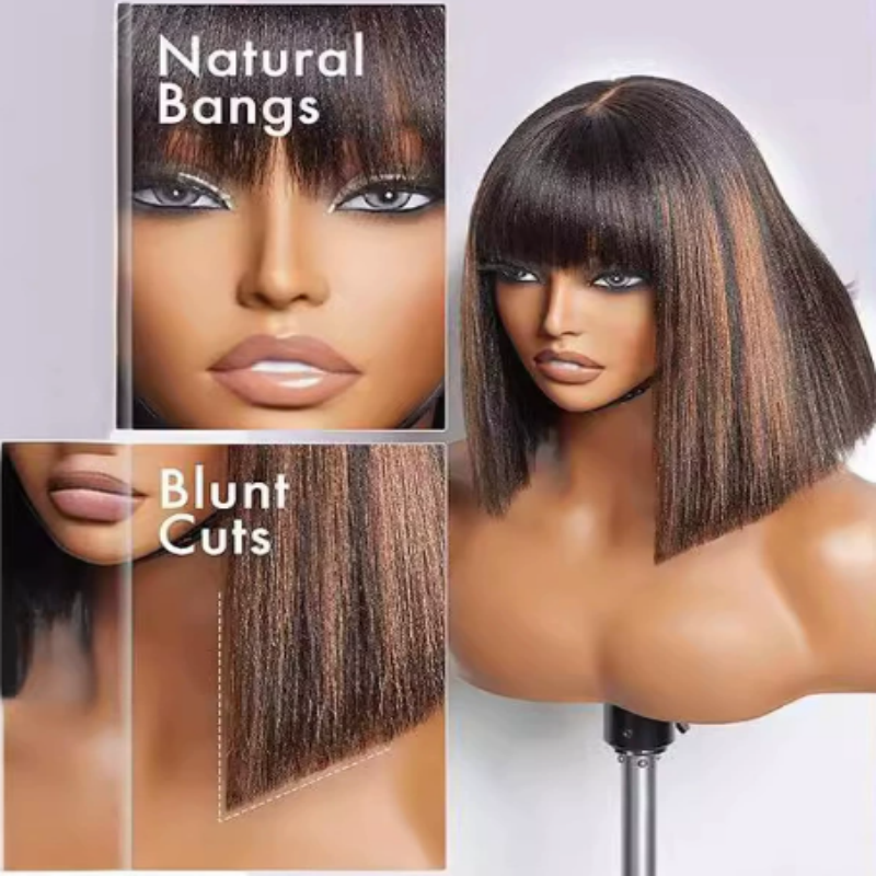 🔥2025 New Arrival💥Natural & Stylish Bob Wig for Women🛒BUY 2 FREE SHIPPING