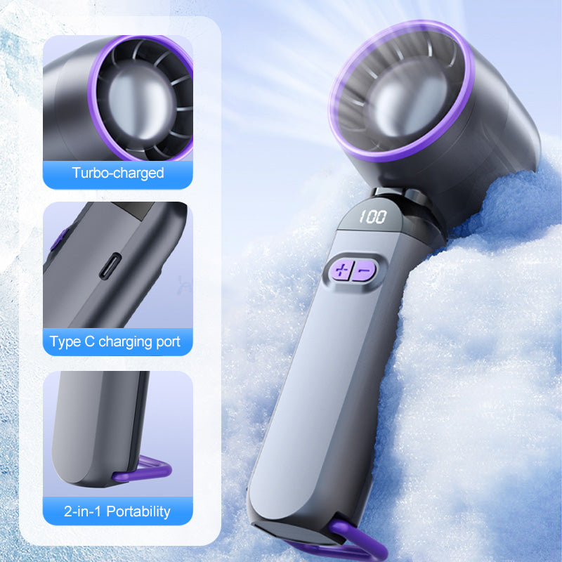🔥Portable Handheld Turbo Fan