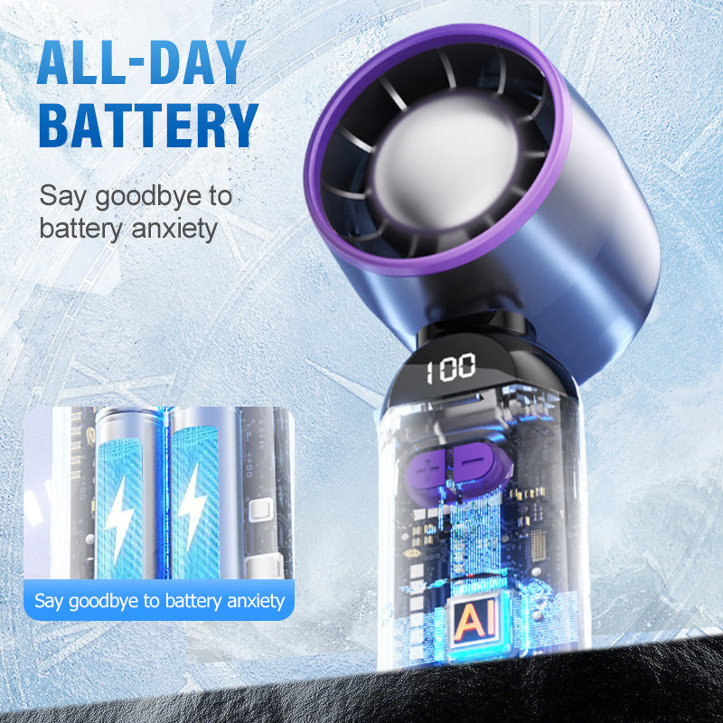 🔥Portable Handheld Turbo Fan
