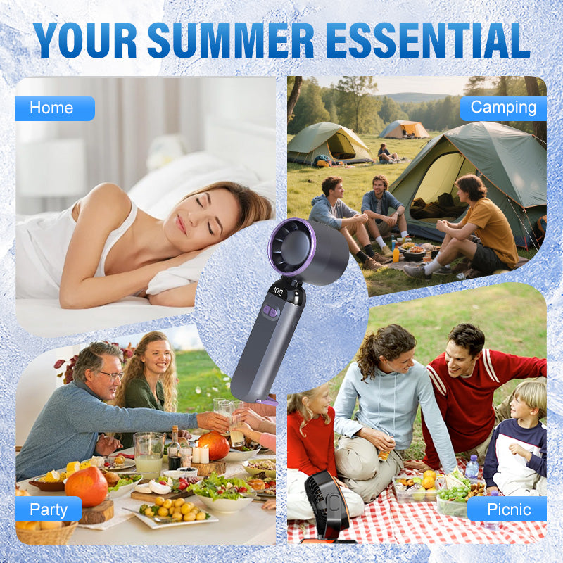 🔥Portable Handheld Turbo Fan