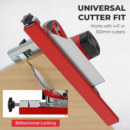 Bidirectional Locking & Adjustable Cutter Positioner