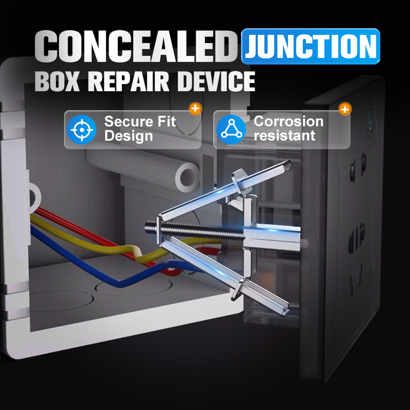 Junction Box Patch Kit Concealed Junction Box Repair Device – morningso