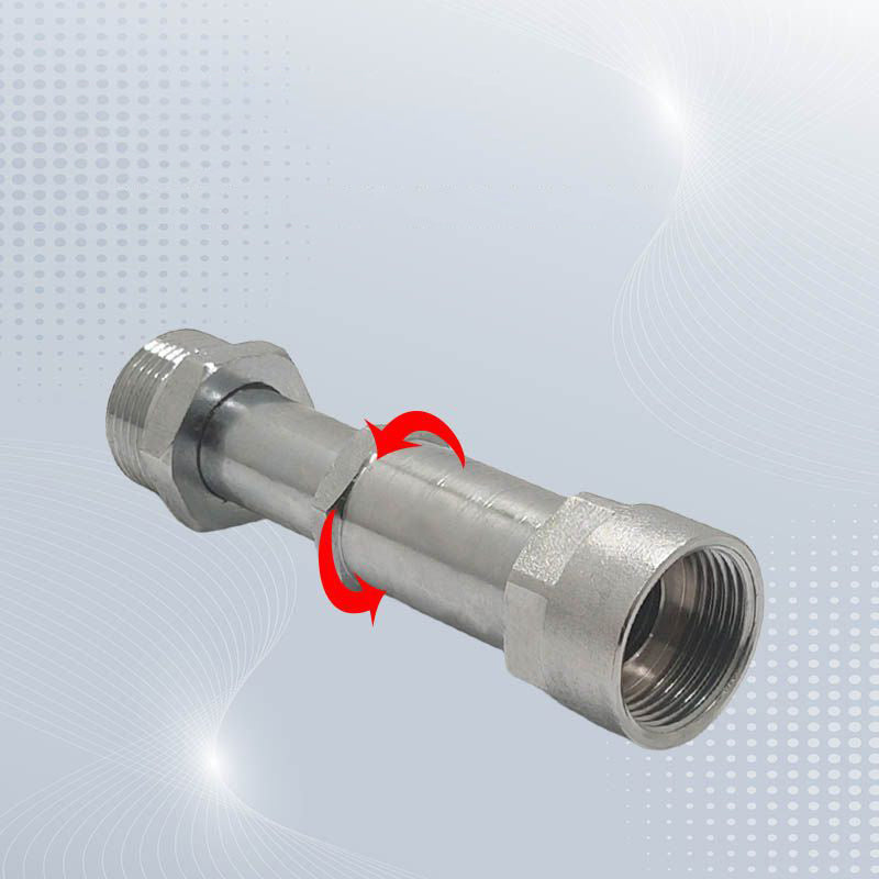 360° Swivel Telescoping Brass Extension Fitting