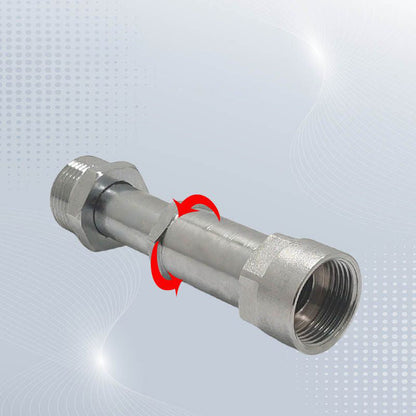 360° Swivel Telescoping Brass Extension Fitting