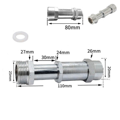 360° Swivel Telescoping Brass Extension Fitting