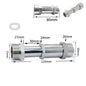 360° Swivel Telescoping Brass Extension Fitting