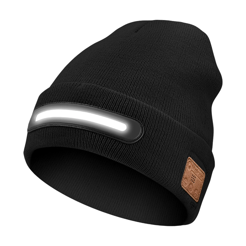 ⏳Limited time 50% discount💥🎁Rechargeable Bluetooth Beanie Hat with Light