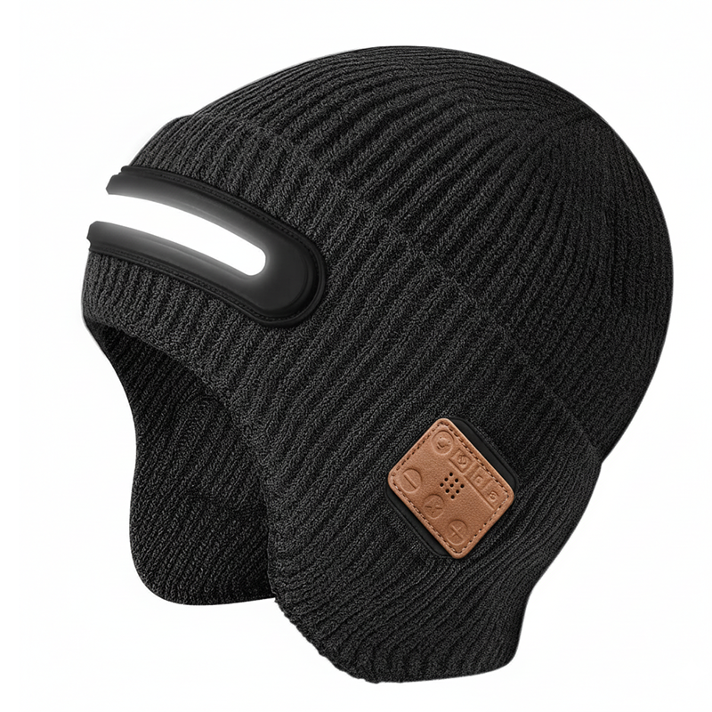 ⏳Limited time 50% discount💥🎁Rechargeable Bluetooth Beanie Hat with Light