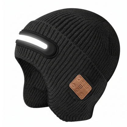 ⏳Limited time 50% discount💥🎁Rechargeable Bluetooth Beanie Hat with Light