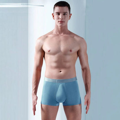 Summer hot sale⚡Men‘s Organic Latex Support Pouch Trunks