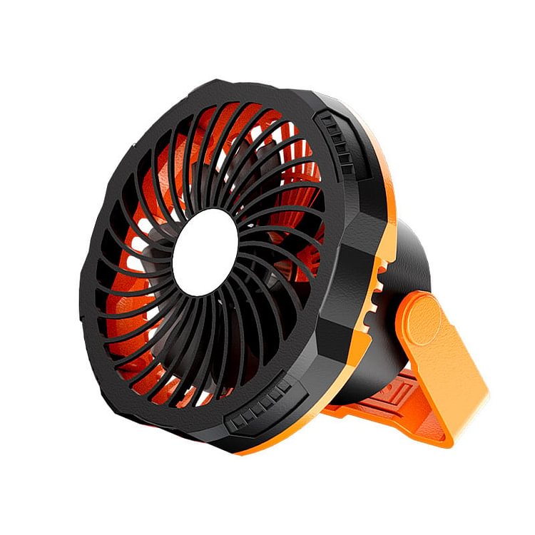 Portable Camping Fan with LED Lantern