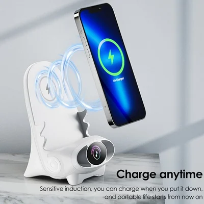 Multifunctional Mini Chair Wireless Fast Charger Phone Holder