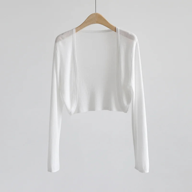 Ice Silk Cardigan Air Conditioning Shirt – morningso