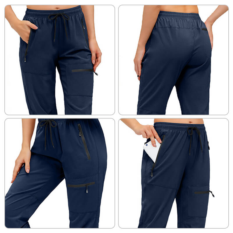 🔥Free Shipping - Women's Hiking 5 Zipper Pockets Quick Drying Pants