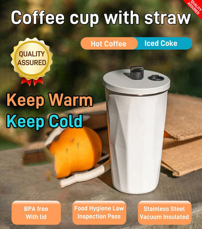 Stretchy Straw Ice Mug