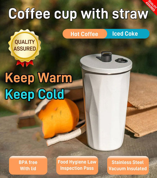 Stretchy Straw Ice Mug