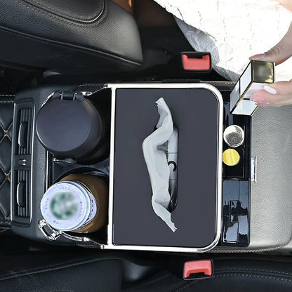 Car Armrest Box Storage Box With Hook