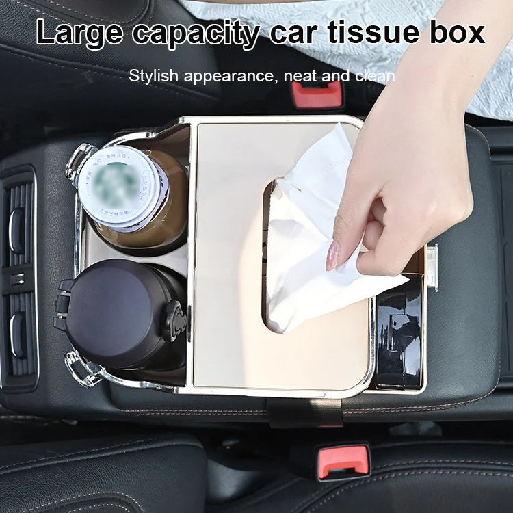 Car Armrest Box Storage Box With Hook