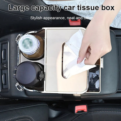 Car Armrest Box Storage Box With Hook