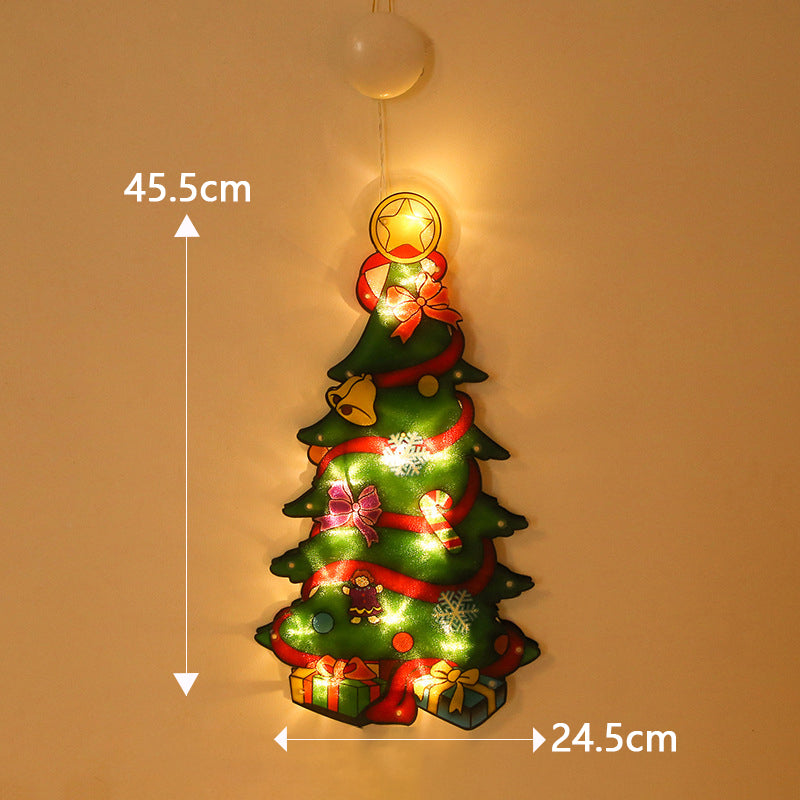 ⛄Christmas pre-sale🎄2023 Christmas Window Hanging Lights💡