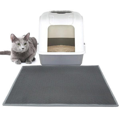 Double Layer Non-Slip Pet Cat Litter Mat-UP TO 50% OFF