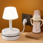 All-in-one design, multiple functions to meet your various needs!-Bedside Lamps With AC Outlets & USB Ports