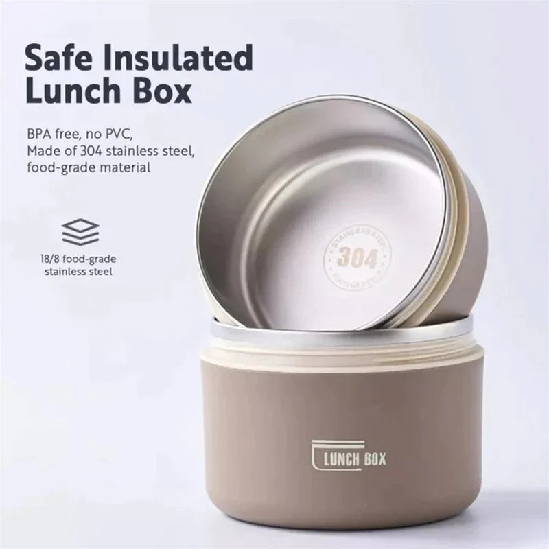 Portable Stainless Steel Insulation Lunch Box