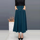 [Gift for Women] Fall High-waist Draping Casual Pleated Skirt