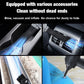 Blow, Vacuum and Inflate all-in-one Cordless Vacuum Cleaner for Home and Car