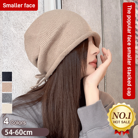 🎄Pop style show face smaller stacked hat